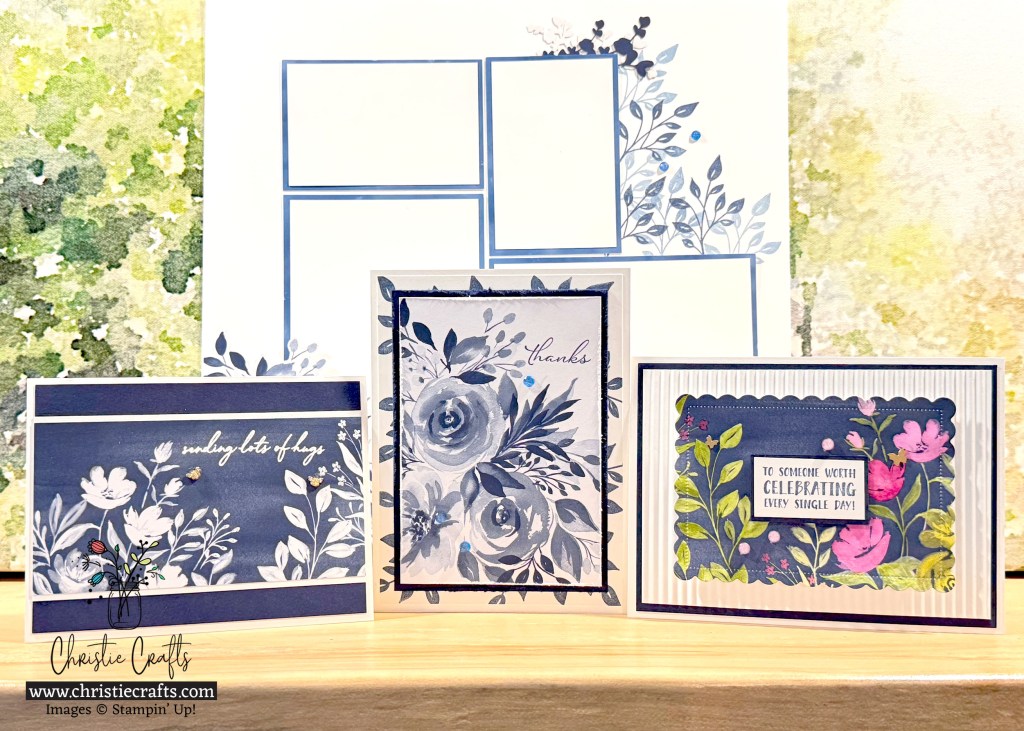 Crafting with Color: Creating with the Beautiful Blues&nbsp;Kit