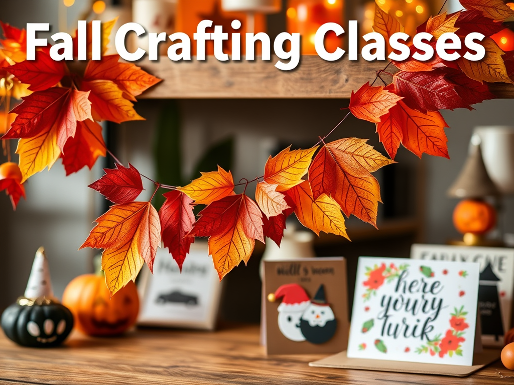 Fall Crafting Classes—Your Fall & Holiday Crafting Adventure Starts&nbsp;Here!