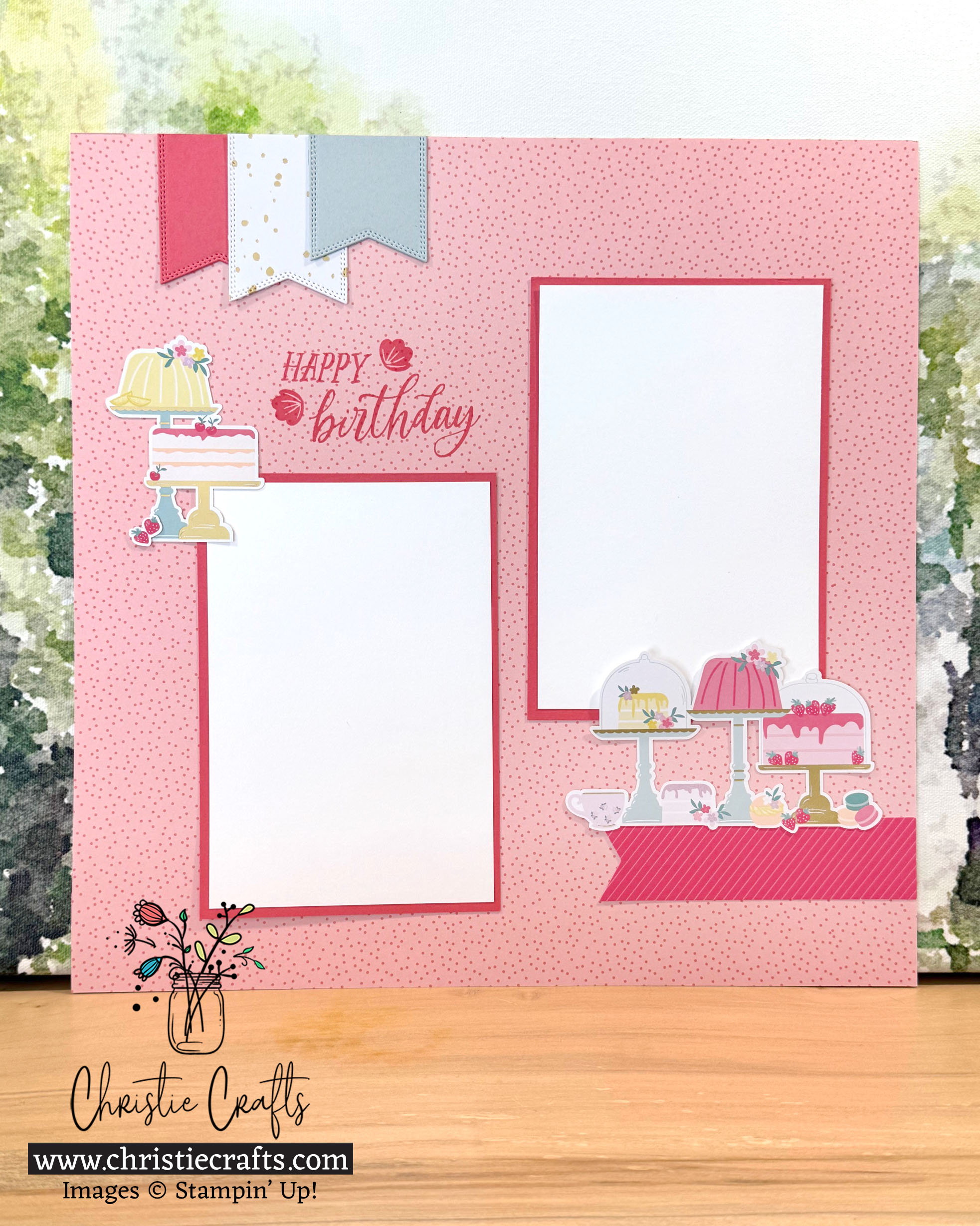 Christie Crafts Scrapbook Layout Gallery – Christie Crafts