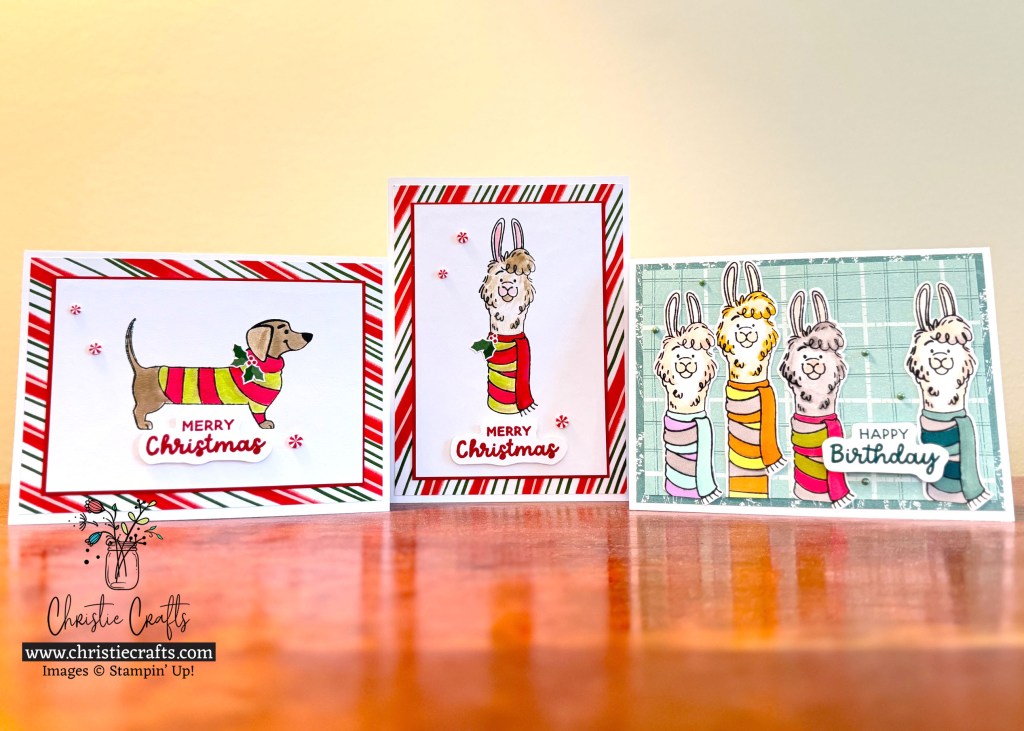 From Llamas to Lapdogs: Playful Stamping for Any&nbsp;Season