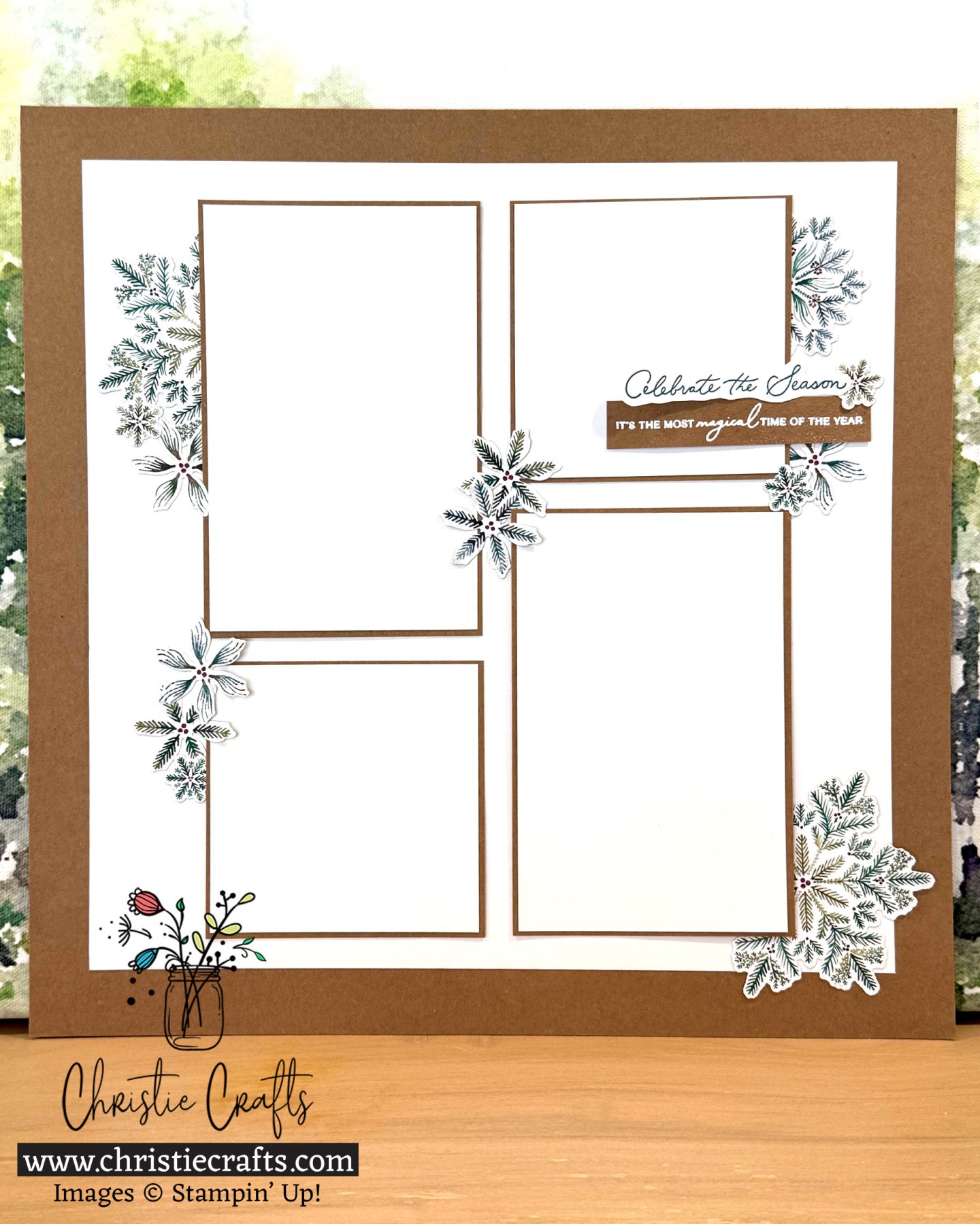 Christie Crafts Scrapbook Layout Gallery – Christie Crafts